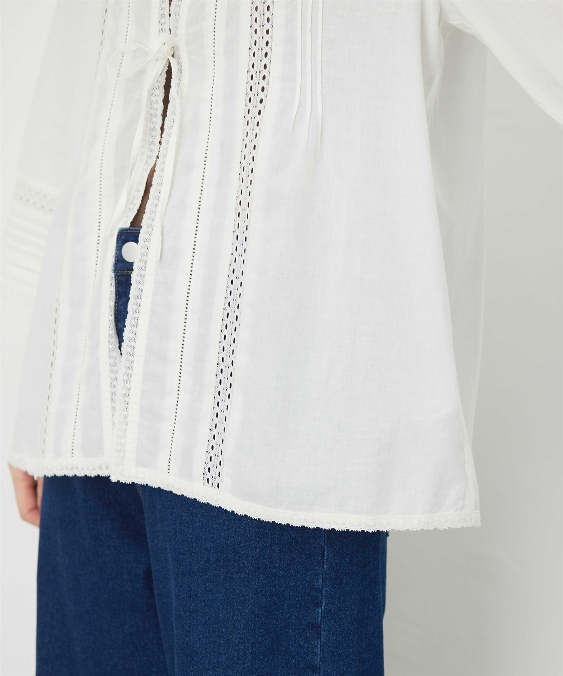 Petit Honfleur レース羽織りブラウス_sub_18