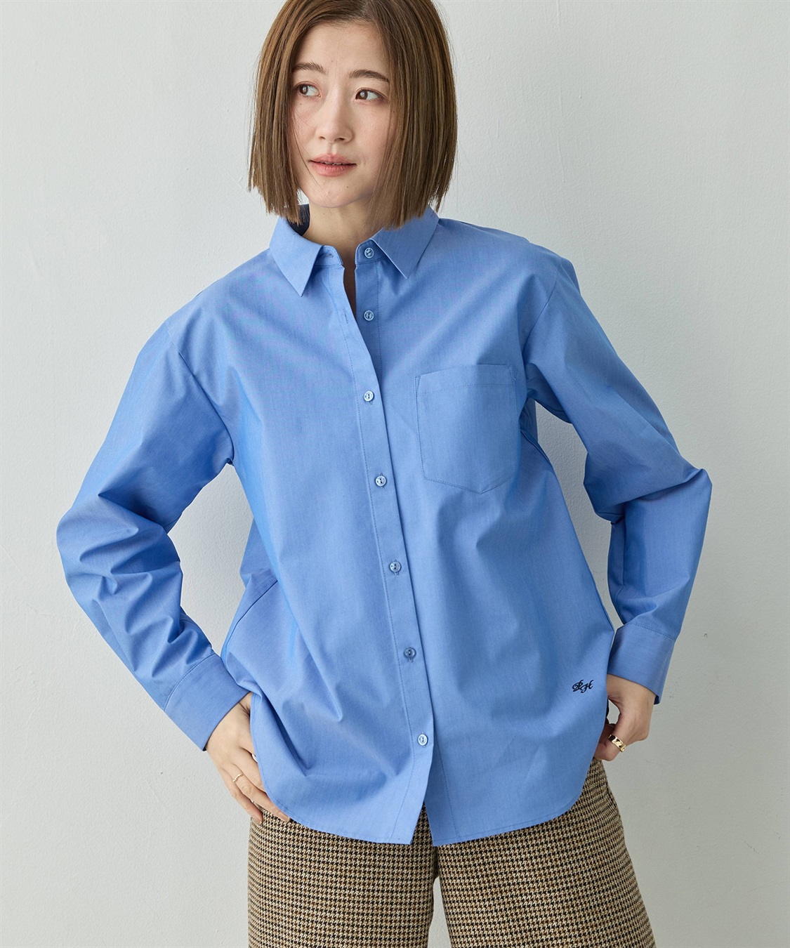 Petit Honfleur レギュラーカラーシャツ_sub_2