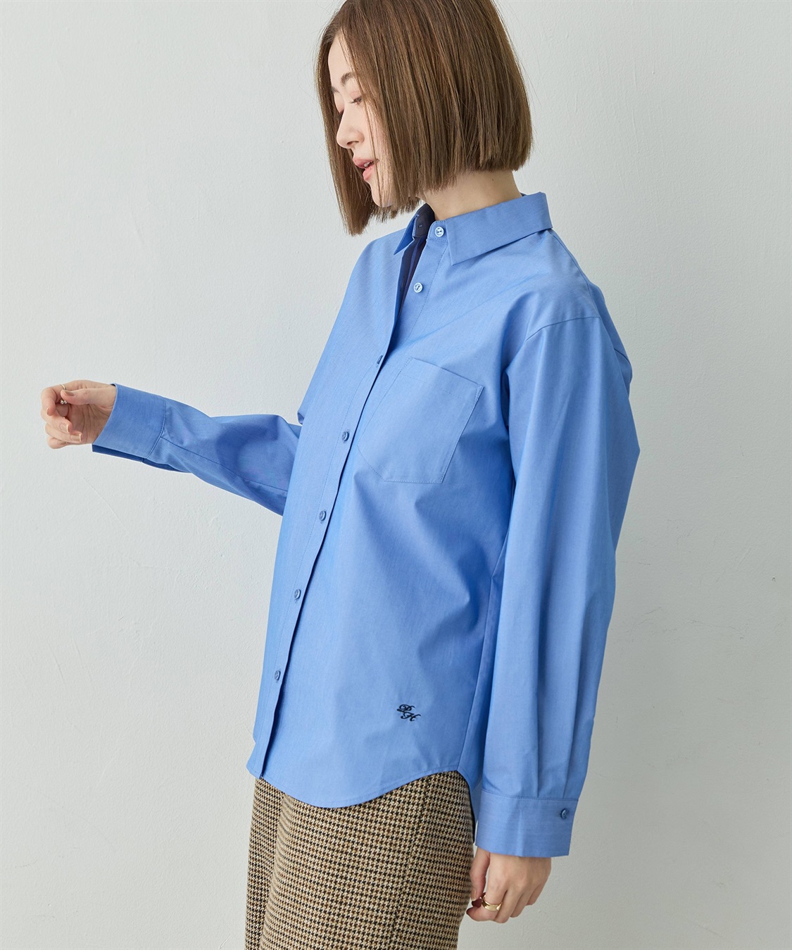 Petit Honfleur レギュラーカラーシャツ_sub_3