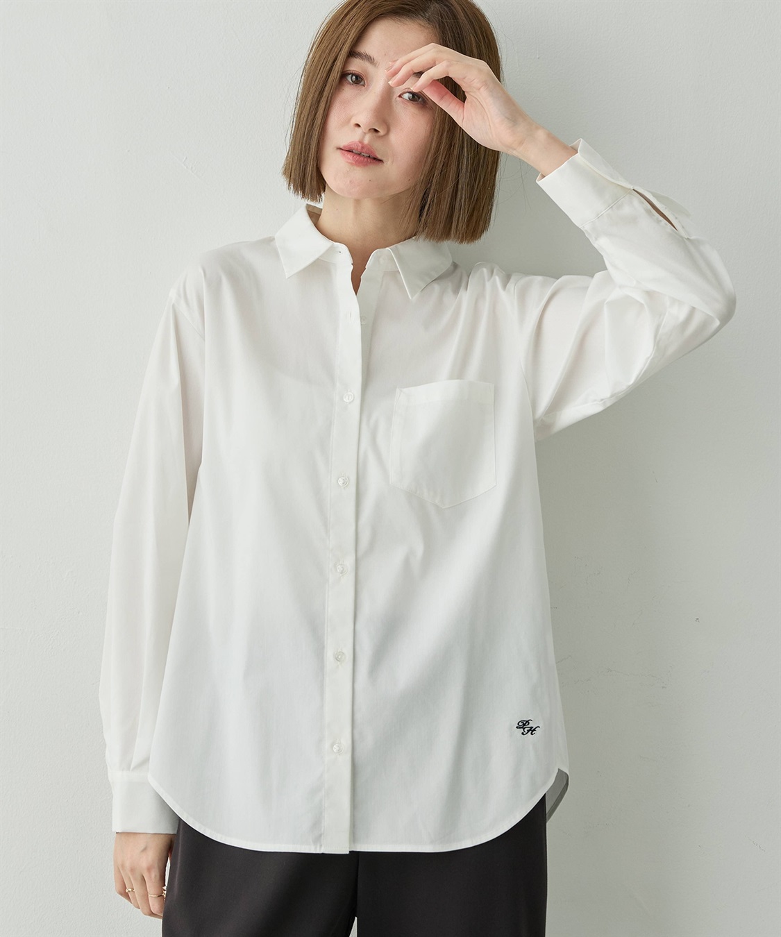 Petit Honfleur レギュラーカラーシャツ_sub_8