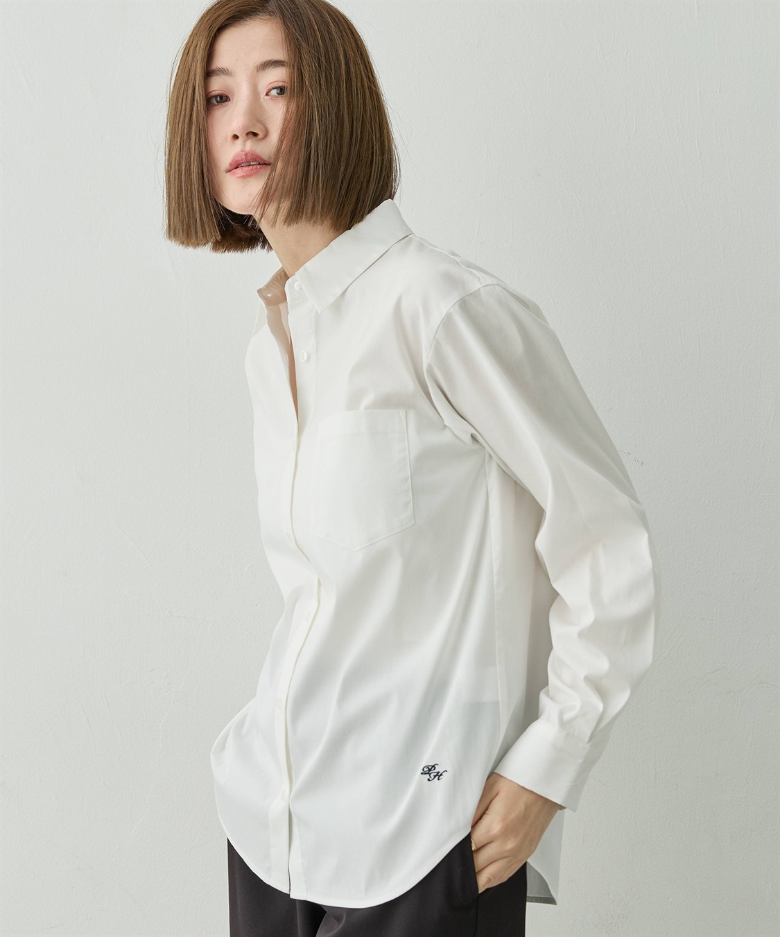 Petit Honfleur レギュラーカラーシャツ_sub_9