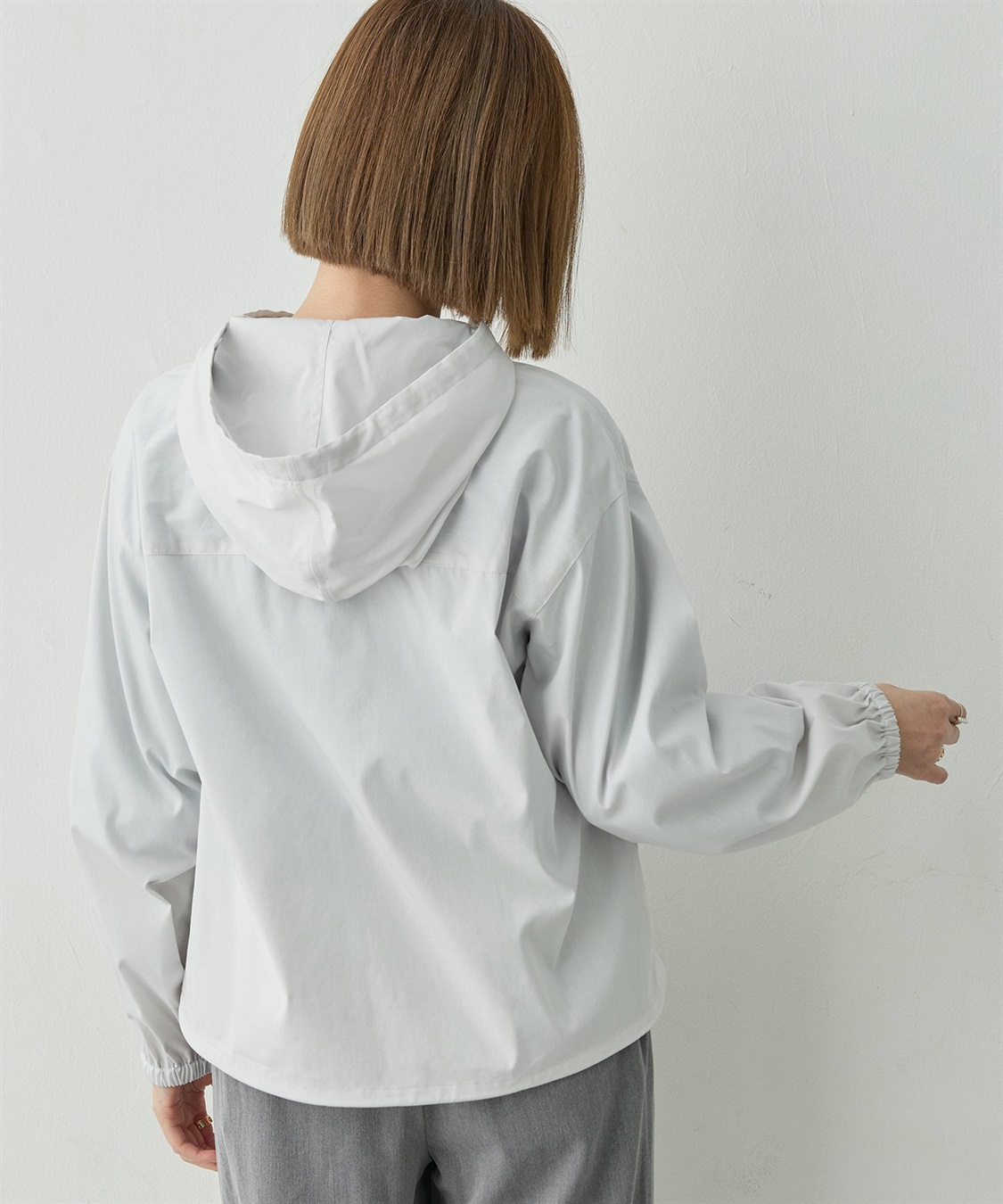 Petit Honfleur フード付きドロストシャツ_sub_6