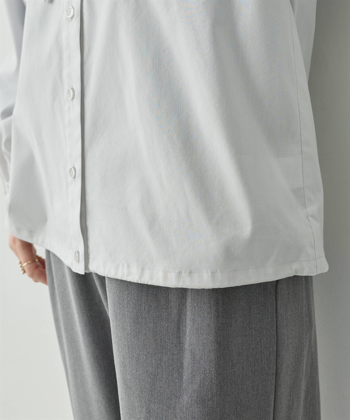 Petit Honfleur フード付きドロストシャツ_sub_18