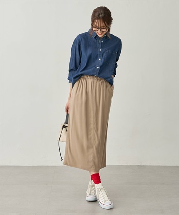 Petit Honfleur 襟付きデニムシャツ_subthumb_11