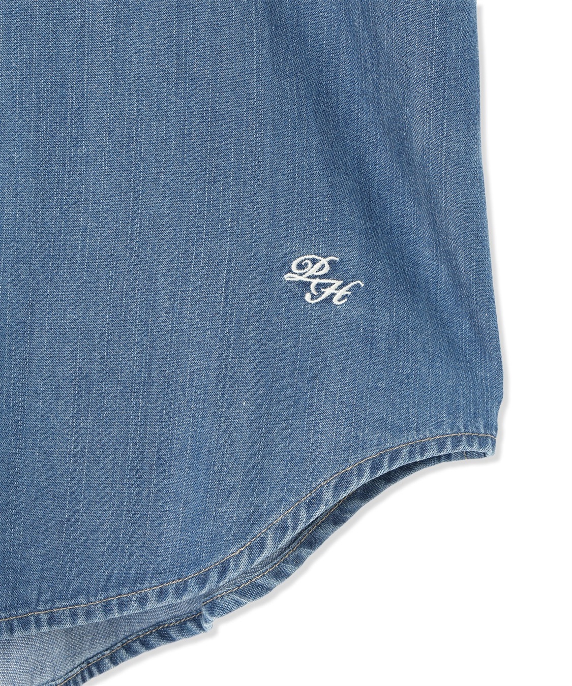 Petit Honfleur 襟付きデニムシャツ_sub_20