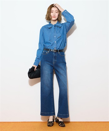 Petit Honfleur デニムボウタイブラウス_subthumb_9