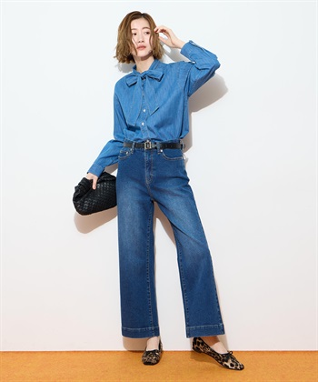 Petit Honfleur デニムボウタイブラウス_subthumb_10