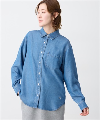 Petit Honfleur テンセルデニムシャツ_subthumb_2