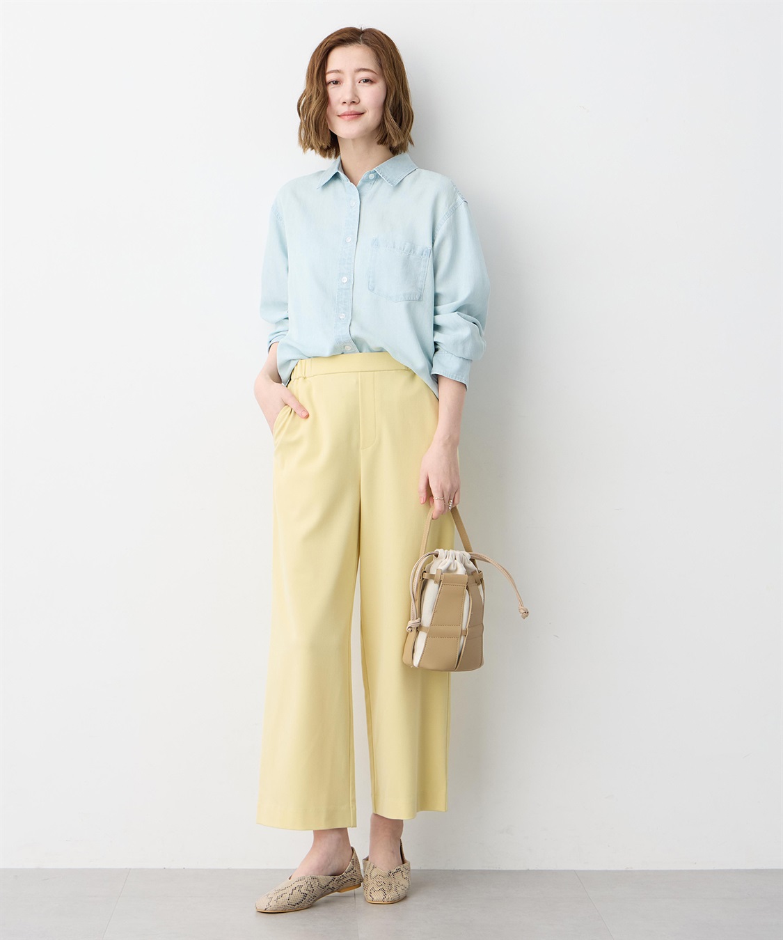 Petit Honfleur テンセルデニムシャツ_sub_9