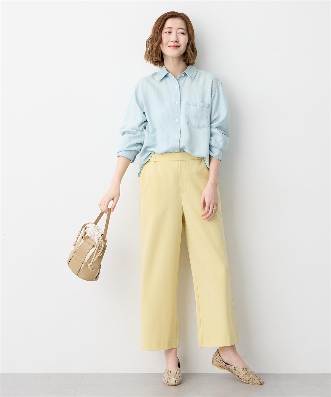 Petit Honfleur テンセルデニムシャツ_sub_12