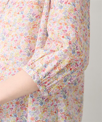 Petit Honfleur 【Liberty】リバティプリントスタンドカラーシャツ_subthumb_18