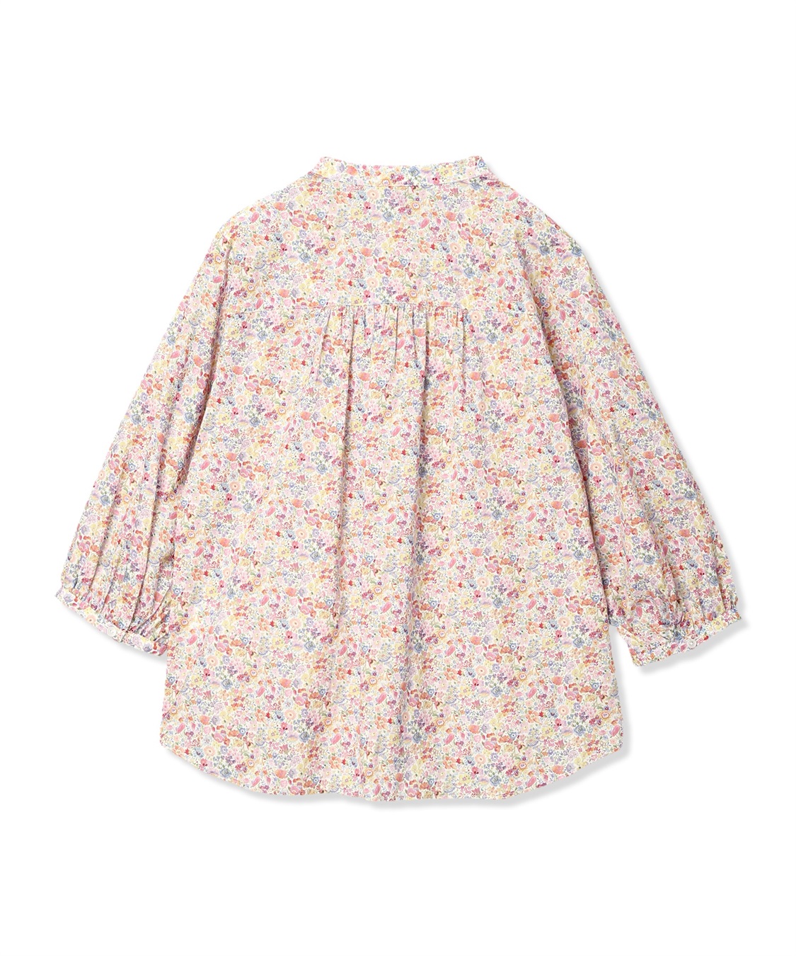 Petit Honfleur 【Liberty】リバティプリントスタンドカラーシャツ_sub_21