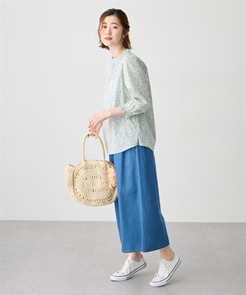 Petit Honfleur 【Liberty】リバティプリント衿フリルブラウス_subthumb_16