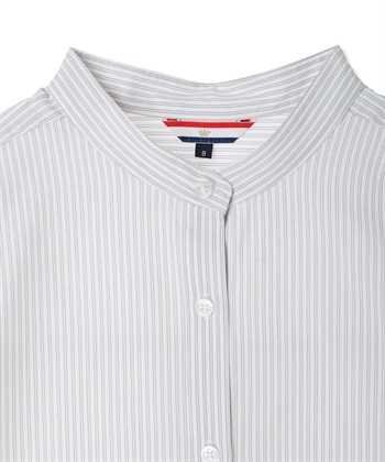 Petit Honfleur ストライプスカラップ刺しゅうブラウス_subthumb_15