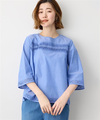 Petit Honfleur ピンタックブラウス_subthumb_1