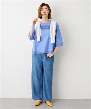 Petit Honfleur ピンタックブラウス_subthumb_10