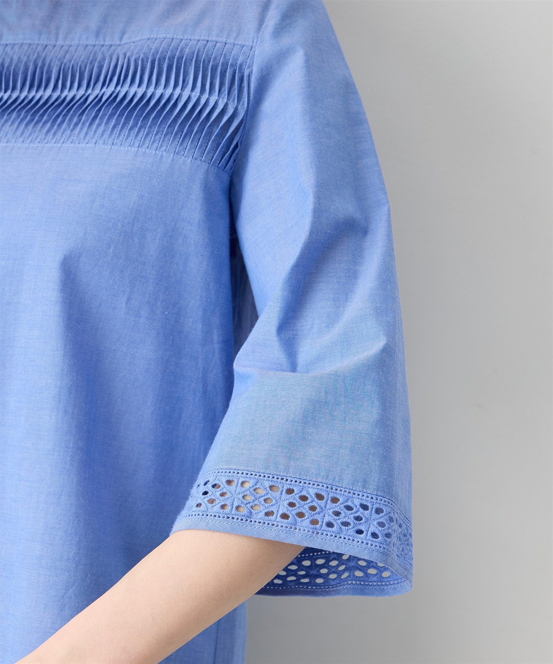 Petit Honfleur ピンタックブラウス_sub_13