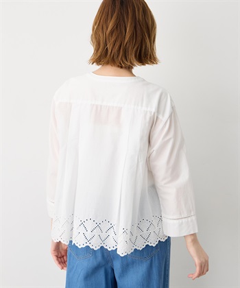 Petit Honfleur スカラップレースブラウス_subthumb_3