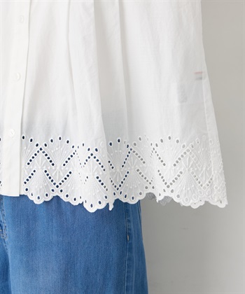 Petit Honfleur スカラップレースブラウス_subthumb_12