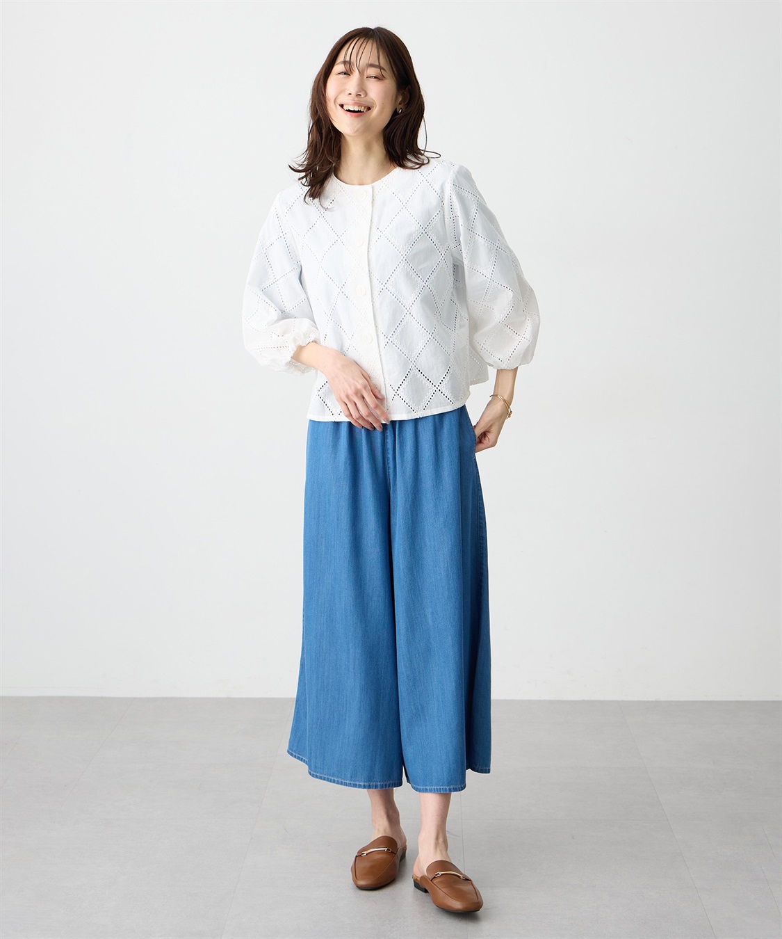 Petit Honfleur レースブラウスジャケット_sub_9