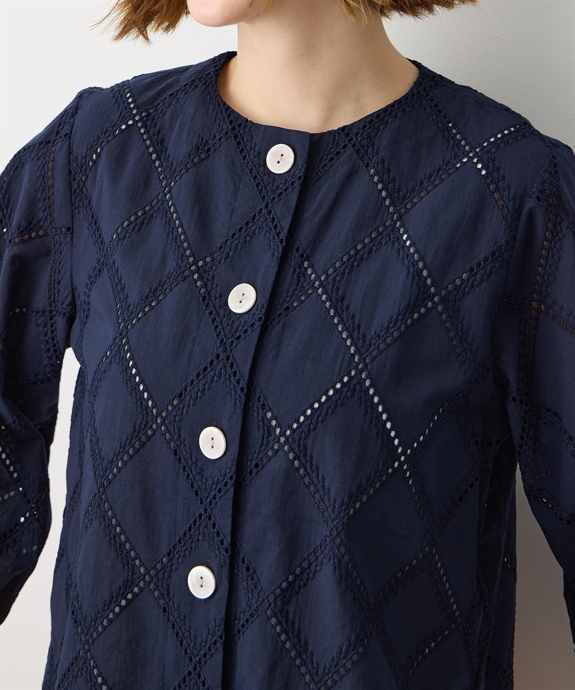 Petit Honfleur レースブラウスジャケット_sub_12