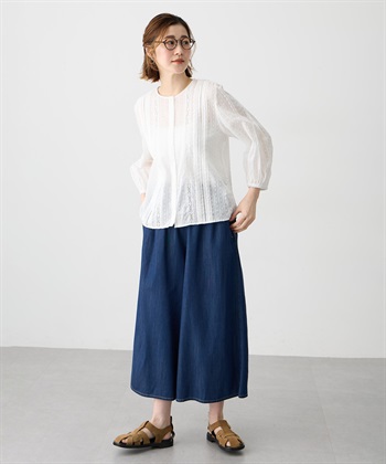 Petit Honfleur レースジャガードブラウス_subthumb_6