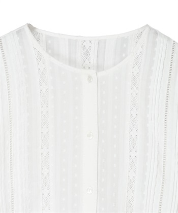 Petit Honfleur レースジャガードブラウス_subthumb_14