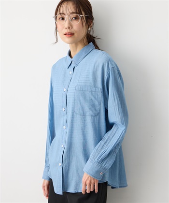 Petit Honfleur シアーデニムシャツ_subthumb_2