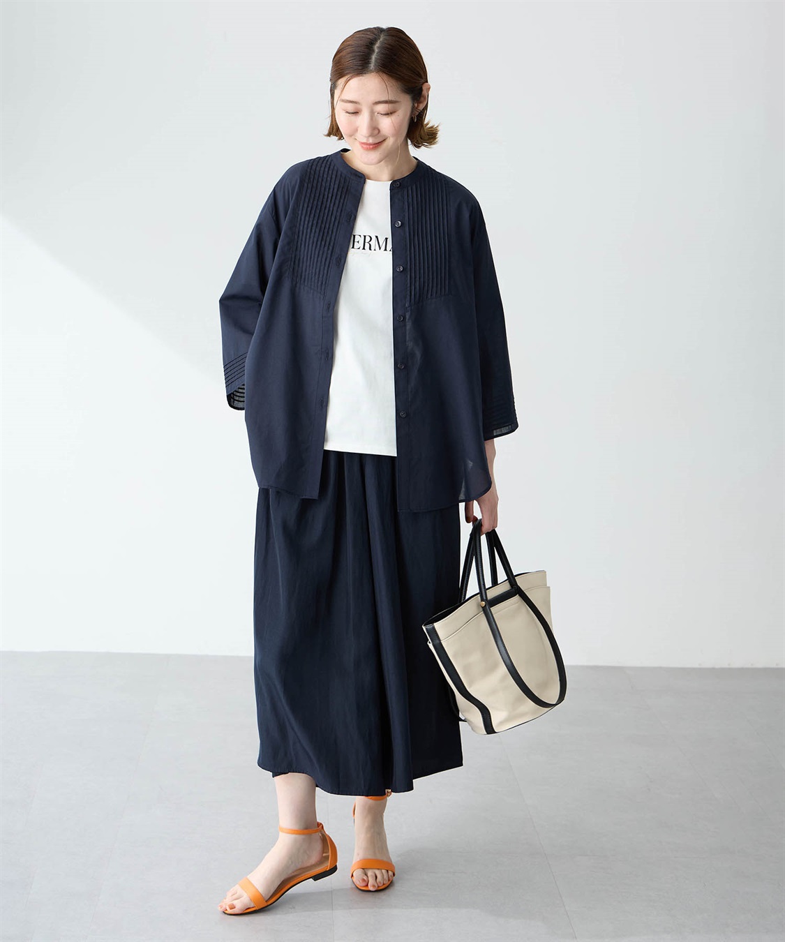 Petit Honfleur シアーチュニックシャツ_sub_9