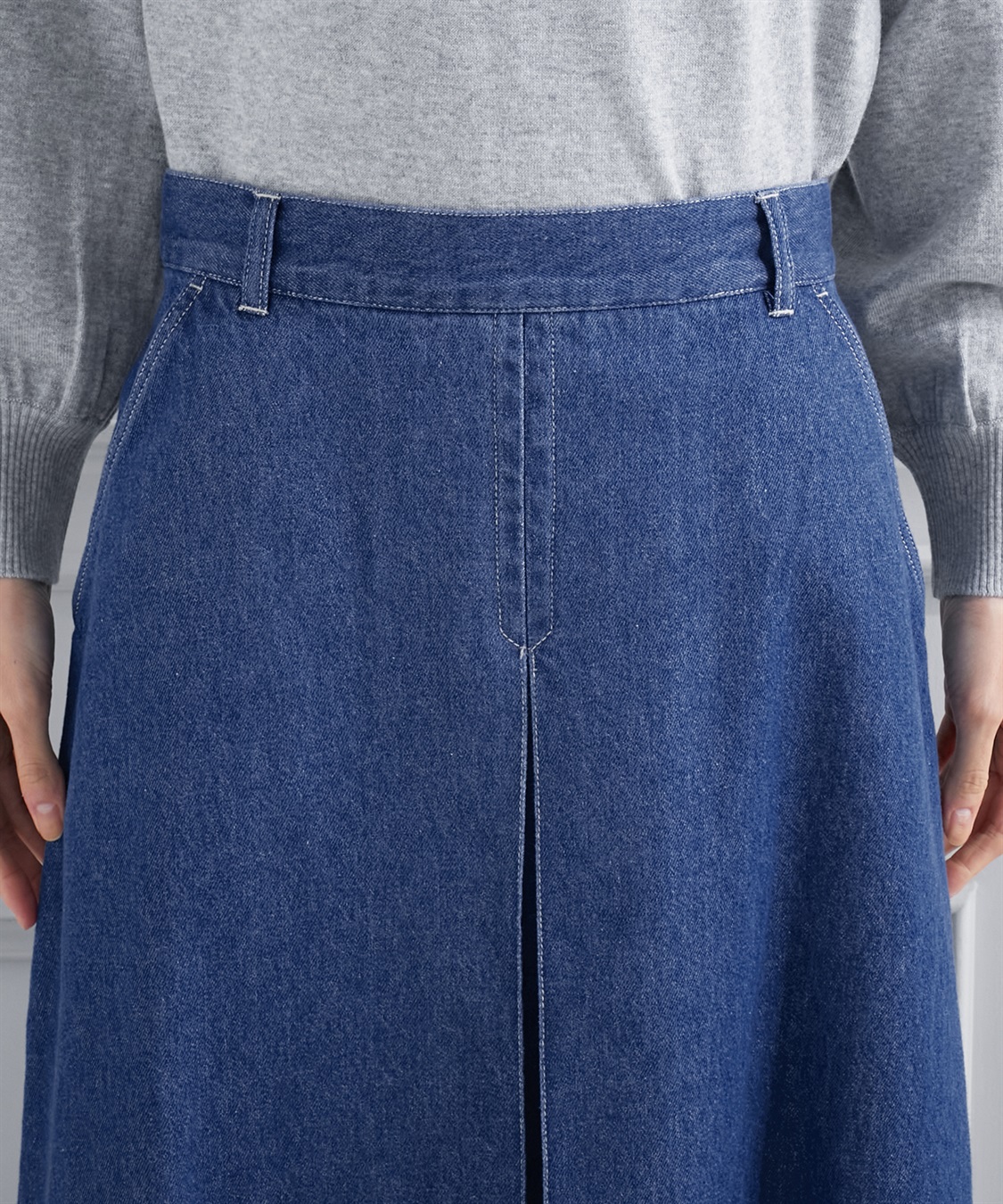 Petit Honfleur デニムスカート_sub_3