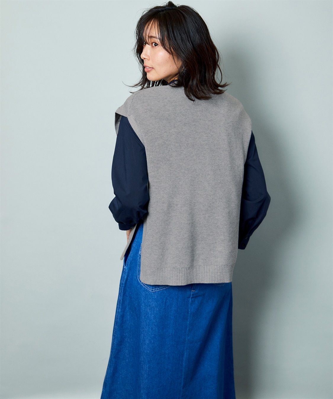 Petit Honfleur デニムスカート_sub_11