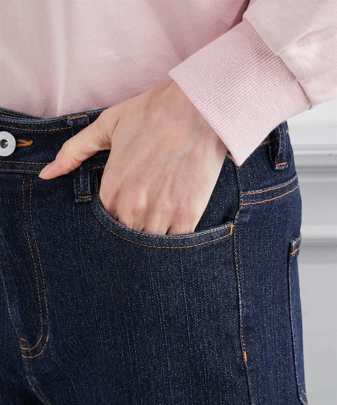 Petit Honfleur デニムワイドパンツ_sub_4