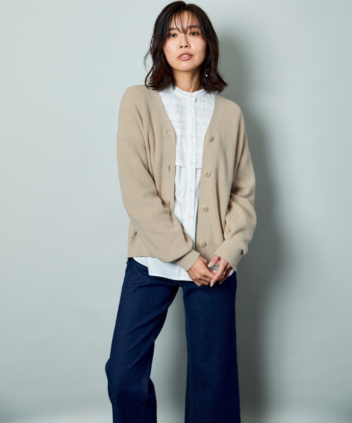 Petit Honfleur デニムワイドパンツ_sub_12