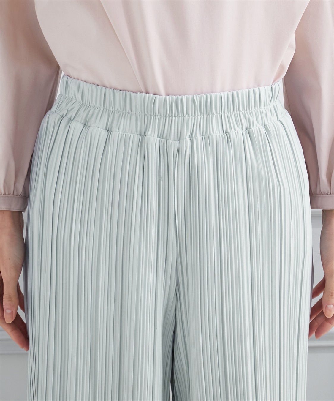 Petit Honfleur プリーツパンツ_sub_3