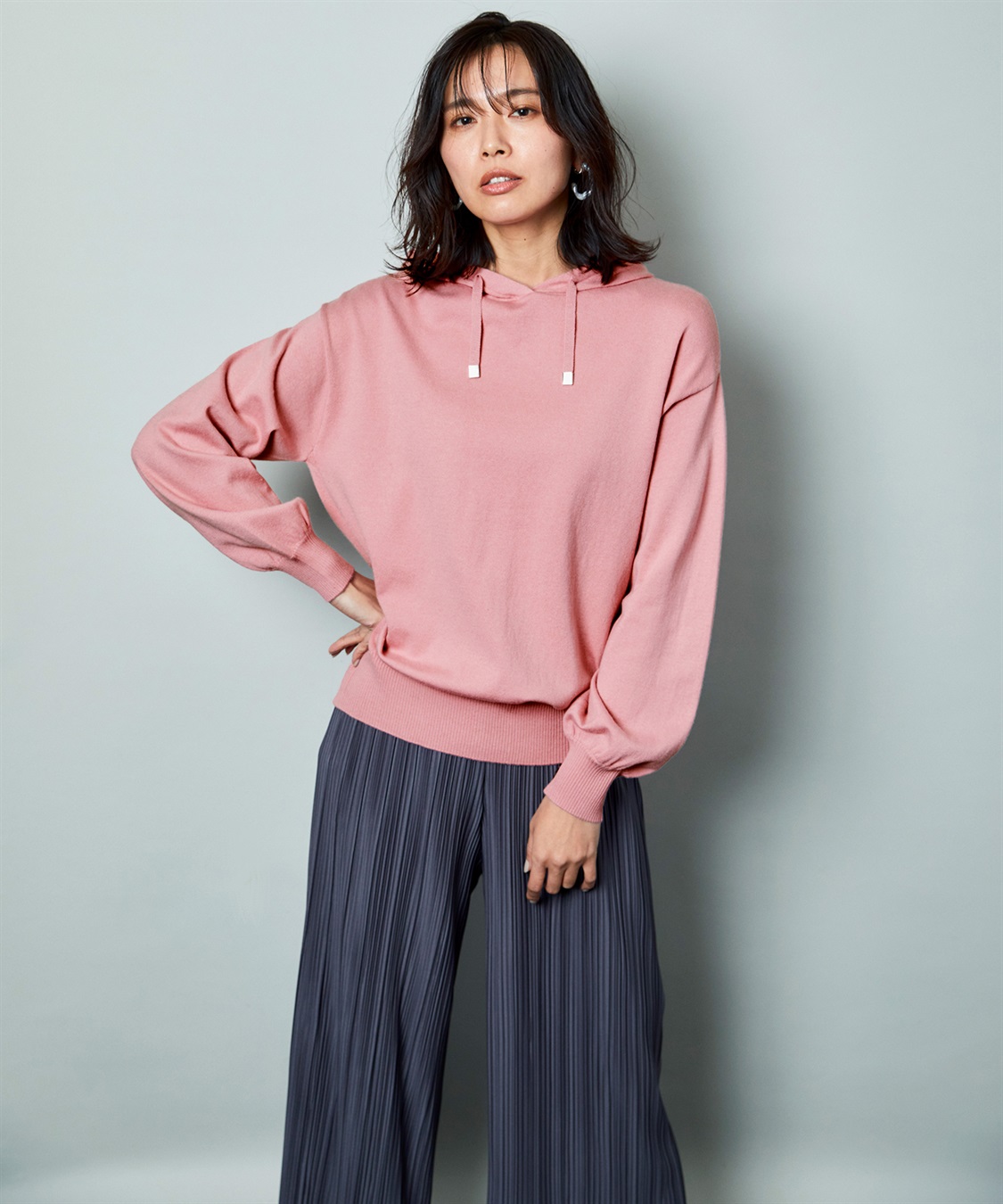 Petit Honfleur プリーツパンツ_sub_9