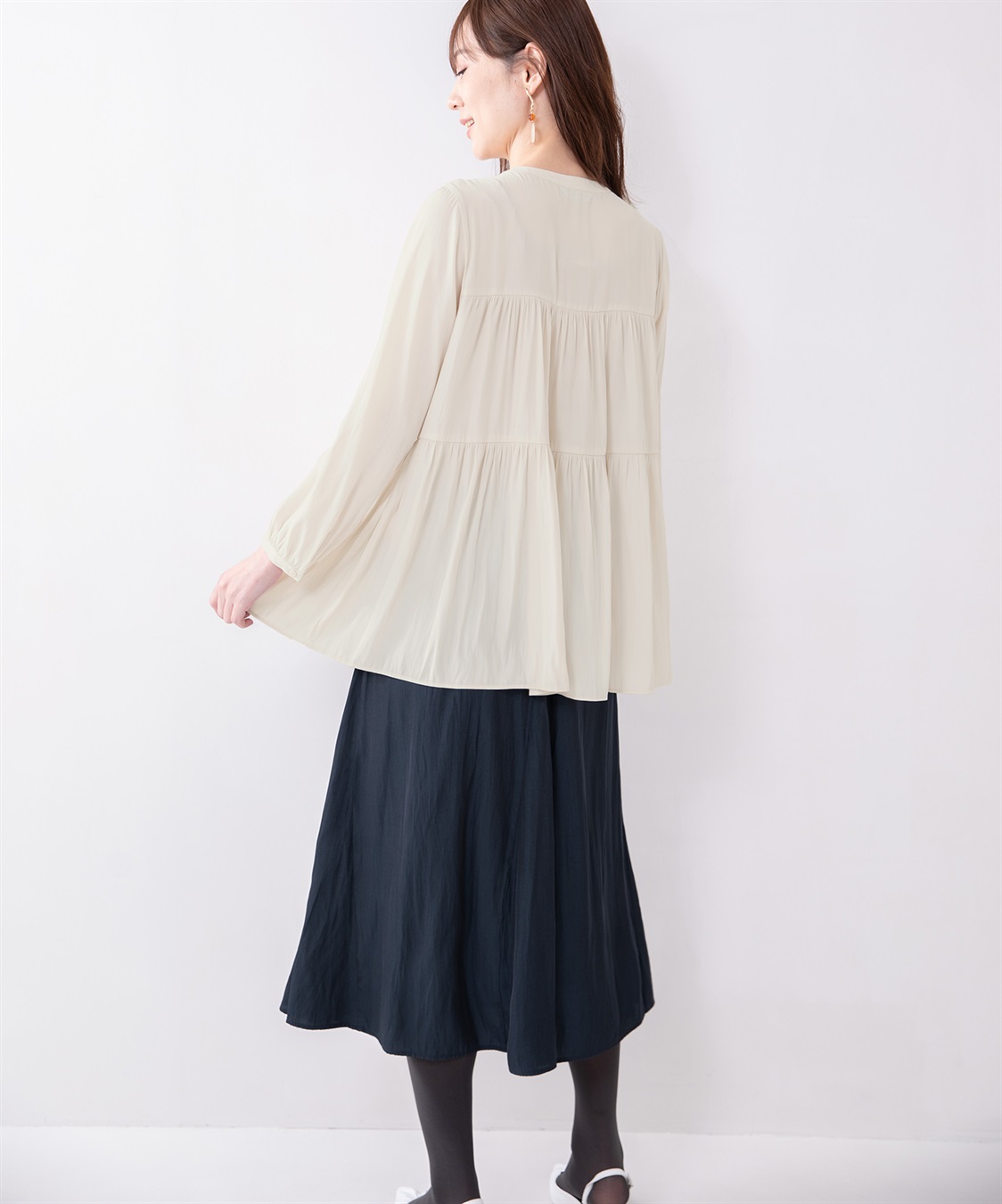 Petit Honfleur マーメイドラインスカート_sub_9