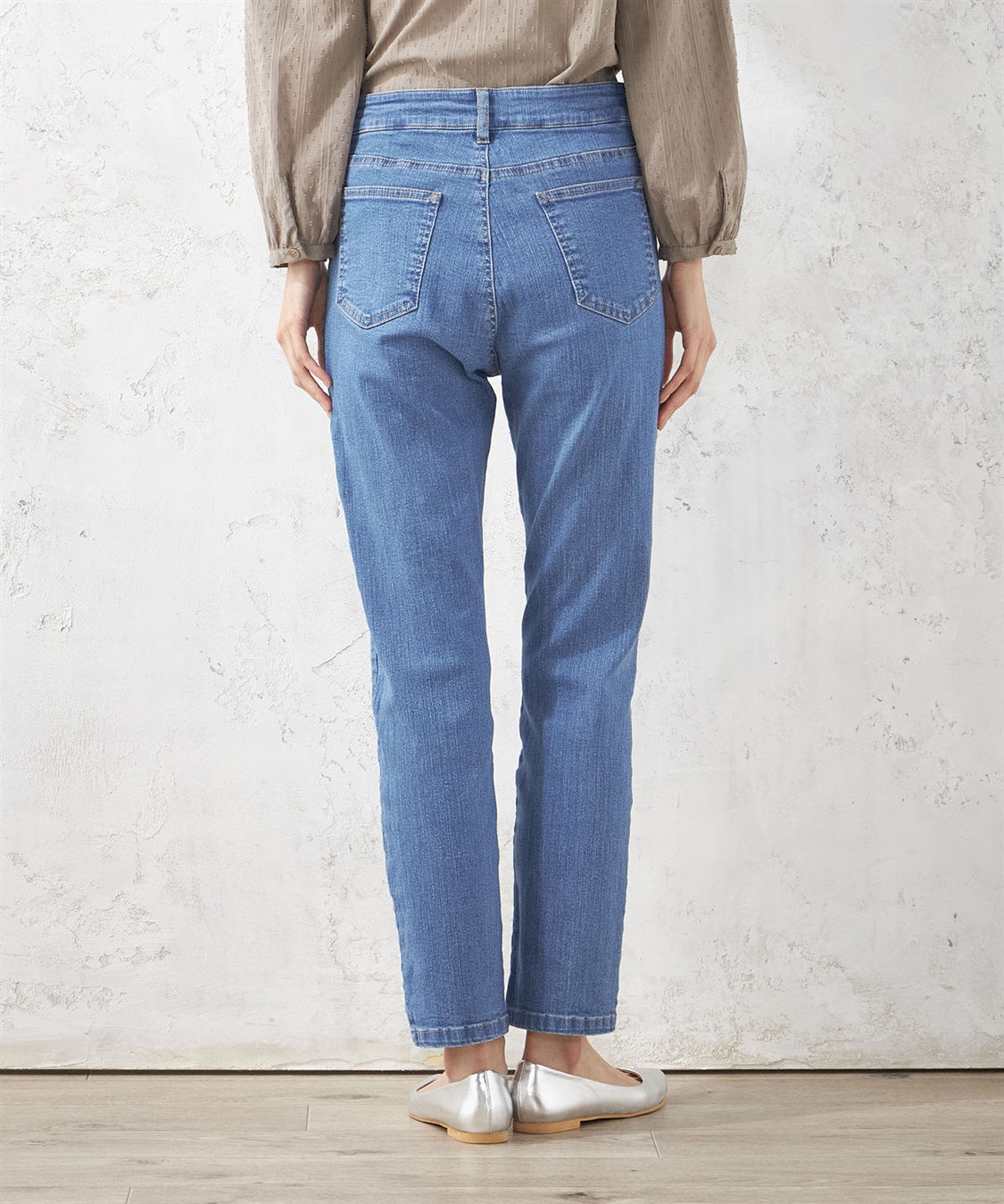 Petit Honfleur 【接触冷感】ストレートデニム_sub_3