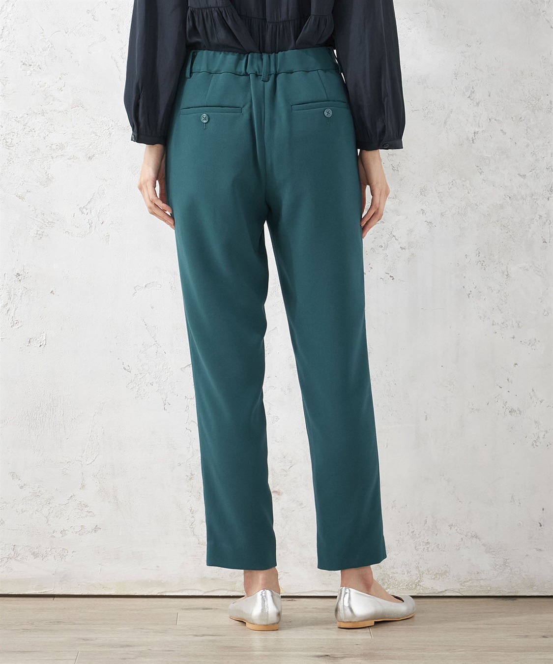 Petit Honfleur 美ラインテーパードパンツ_sub_2