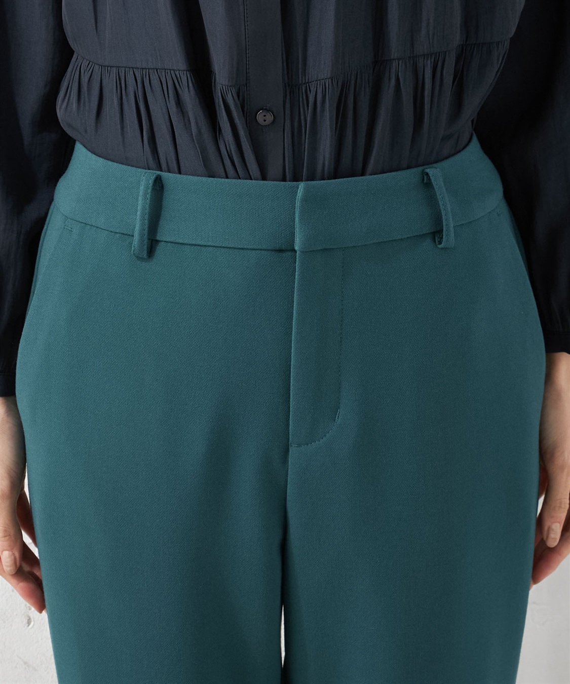 Petit Honfleur 美ラインテーパードパンツ_sub_3