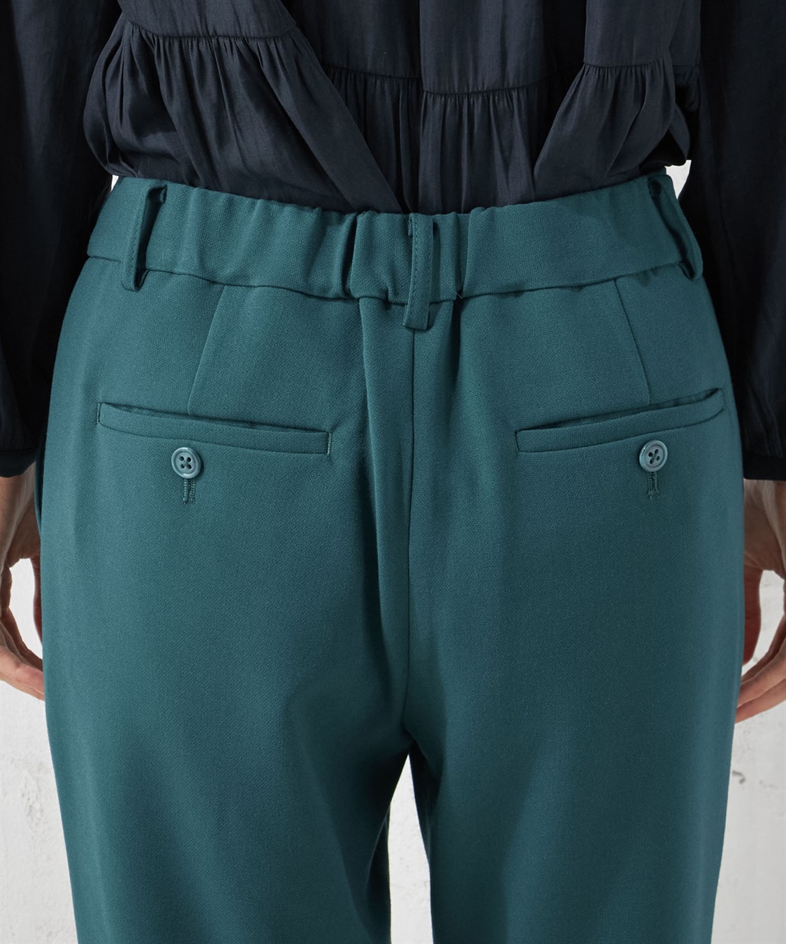 Petit Honfleur 美ラインテーパードパンツ_sub_5