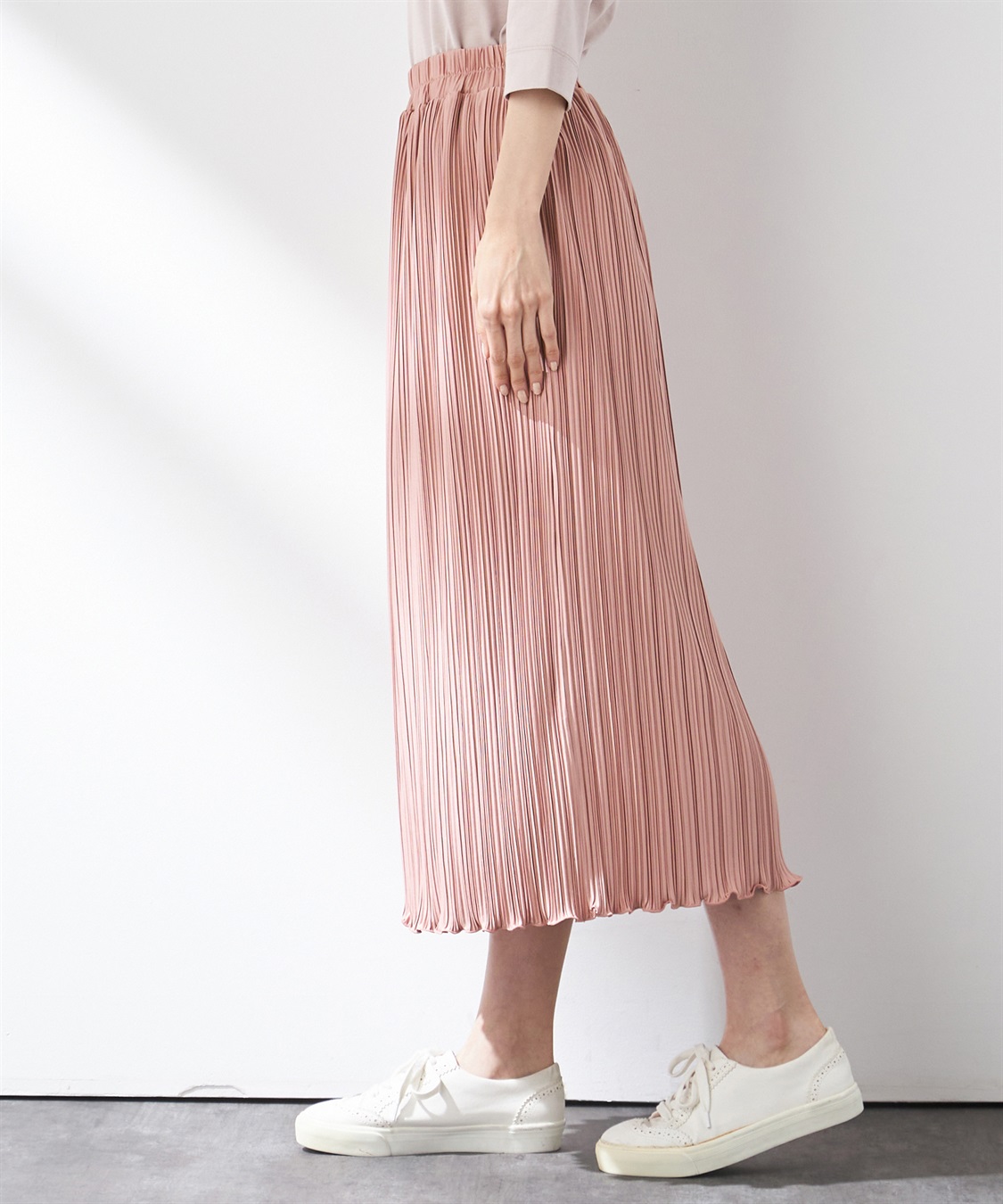 Petit Honfleur プリーツメロウスカート_sub_2