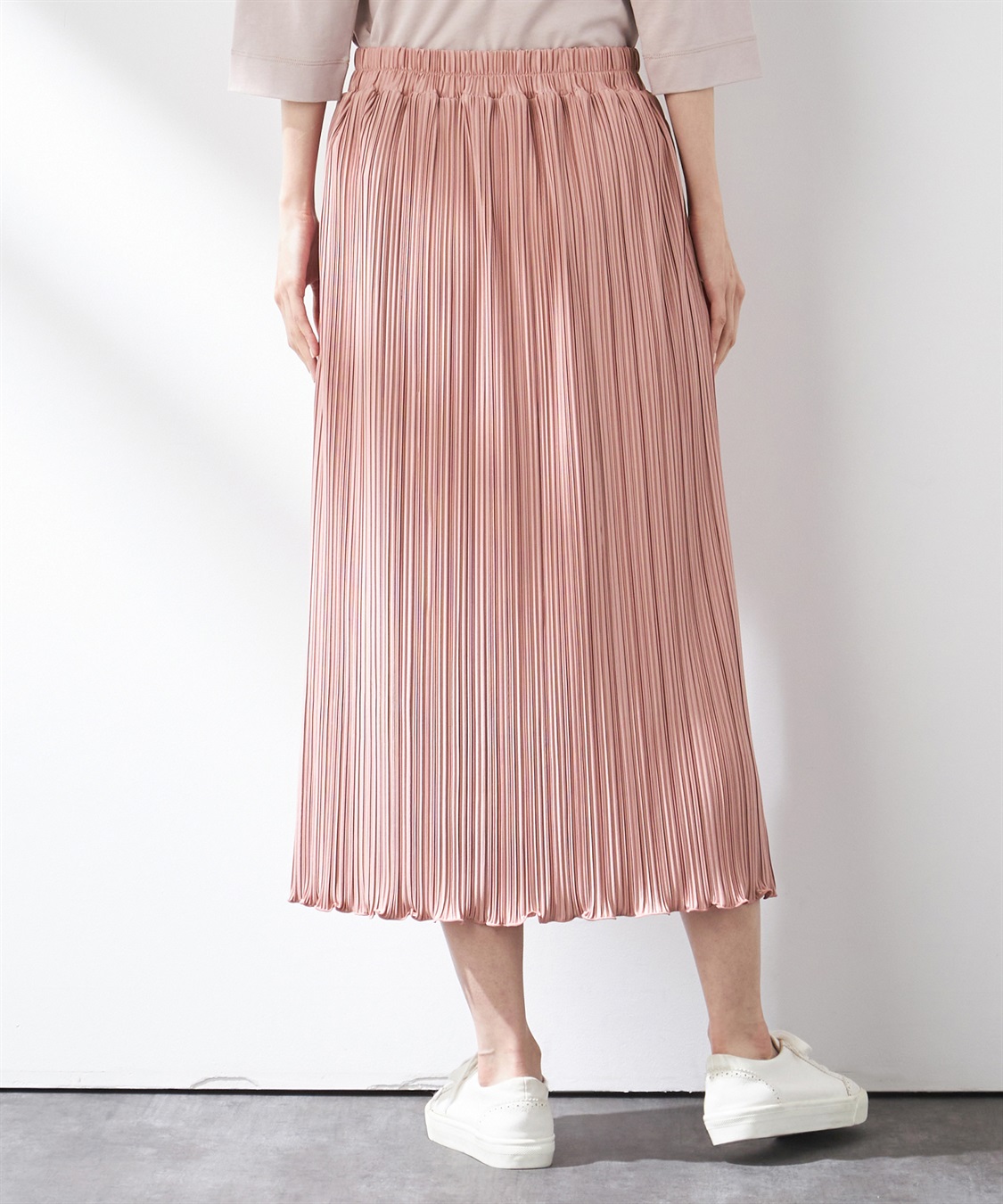 Petit Honfleur プリーツメロウスカート_sub_3