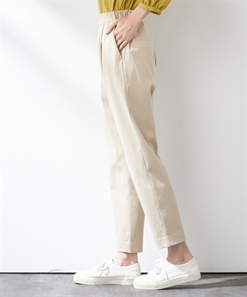 Petit Honfleur 接触冷感ストレッチツイルテーパードパンツ_subthumb_2