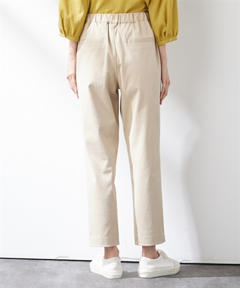 Petit Honfleur 接触冷感ストレッチツイルテーパードパンツ_subthumb_3