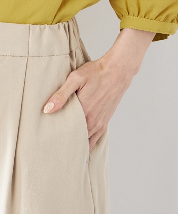 Petit Honfleur 接触冷感ストレッチツイルテーパードパンツ_subthumb_5