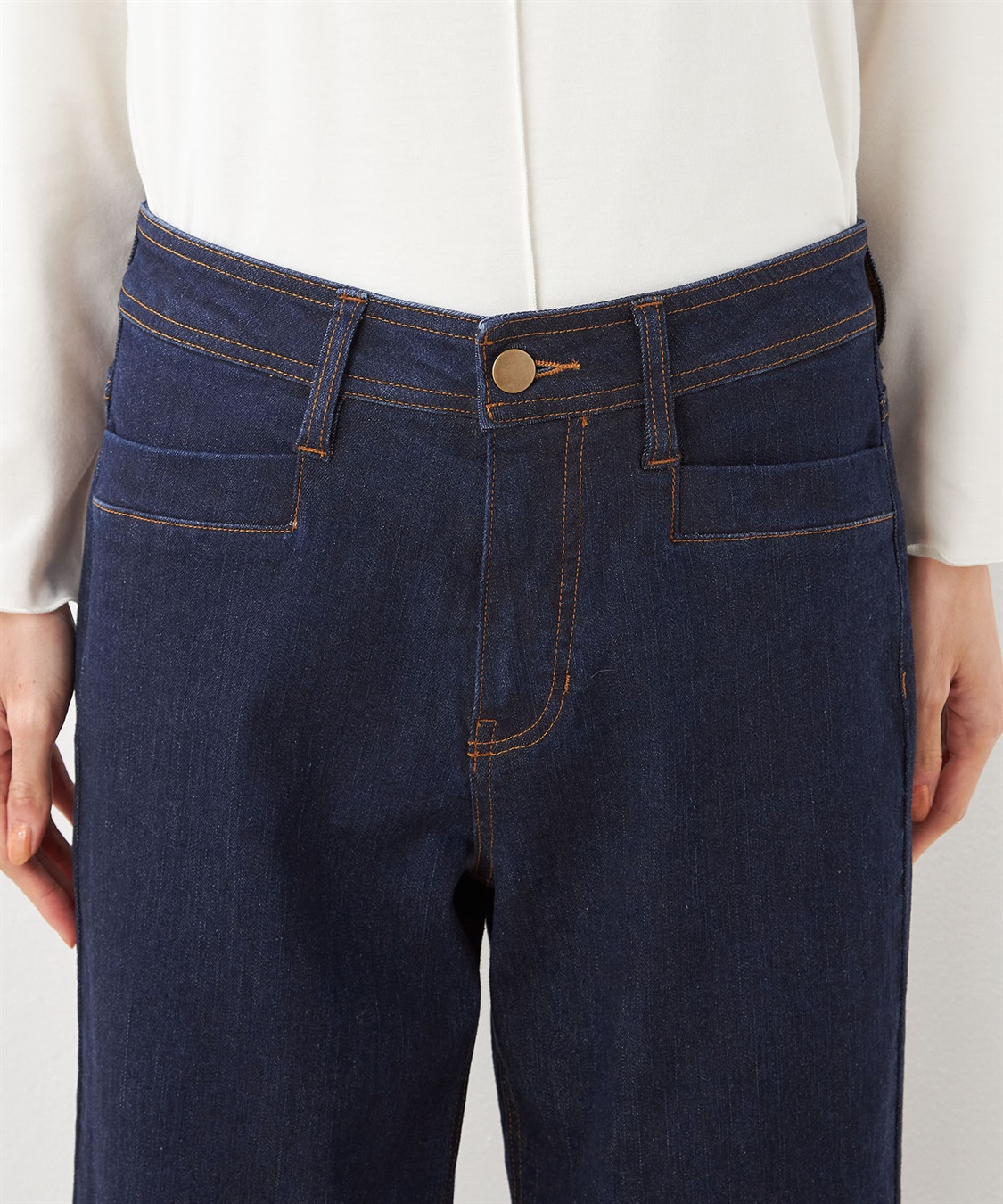 Petit Honfleur ワイドデニムパンツ_sub_3