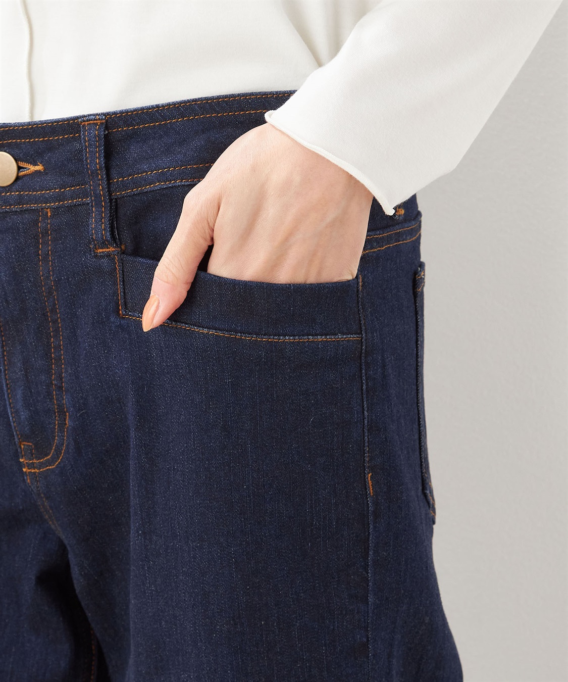 Petit Honfleur ワイドデニムパンツ_sub_4