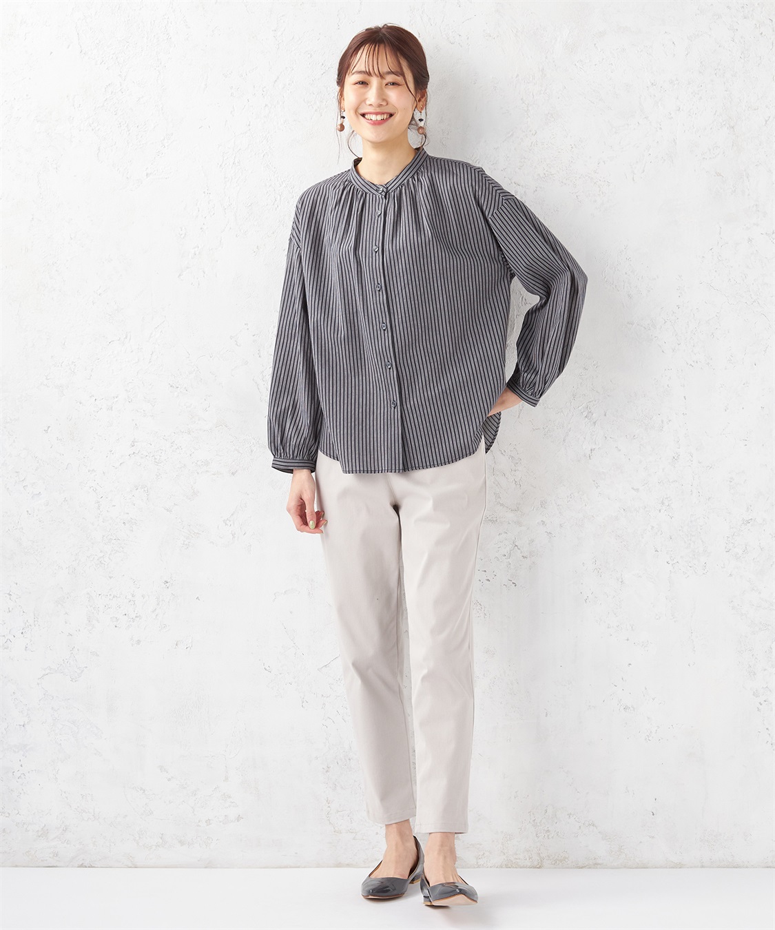 Petit Honfleur ストレッチパンツ_sub_8