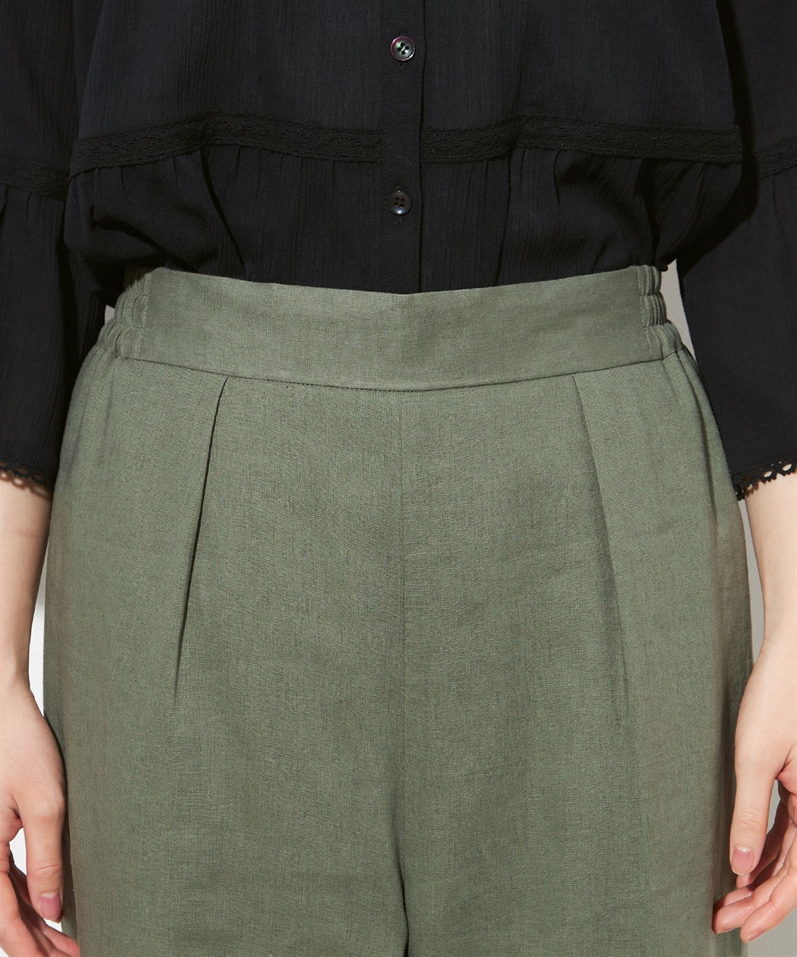 Petit Honfleur セミワイドパンツ_sub_4