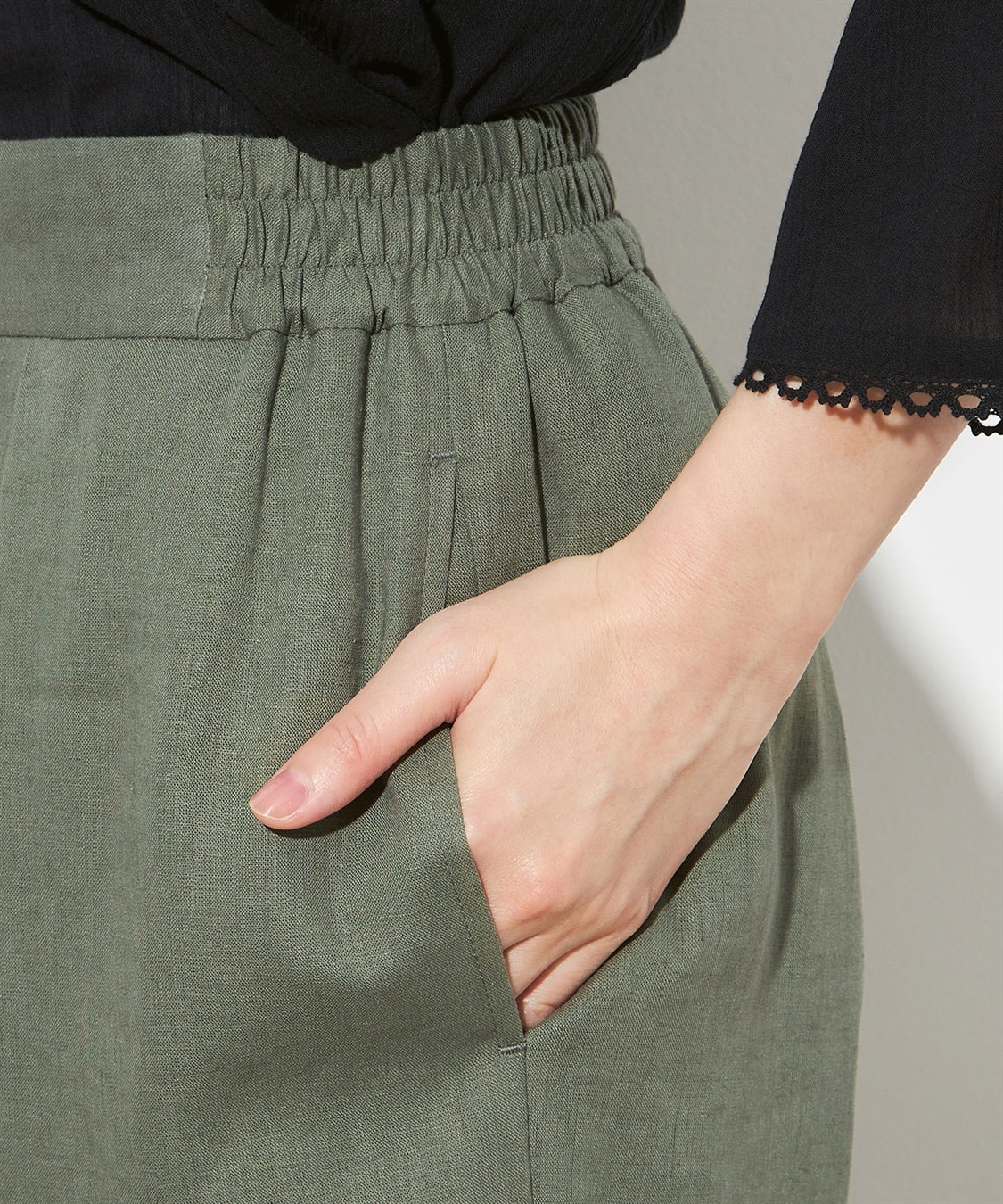 Petit Honfleur セミワイドパンツ_sub_5